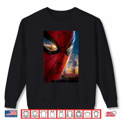 Sweatshirt Marvel Studios Spider Man Day Mask Eyes Poster Shirt