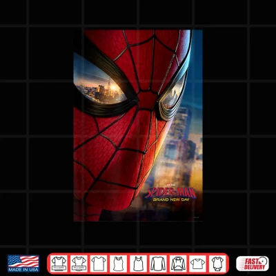 Design Marvel Studios Spider Man Day Mask Eyes Poster Shirt