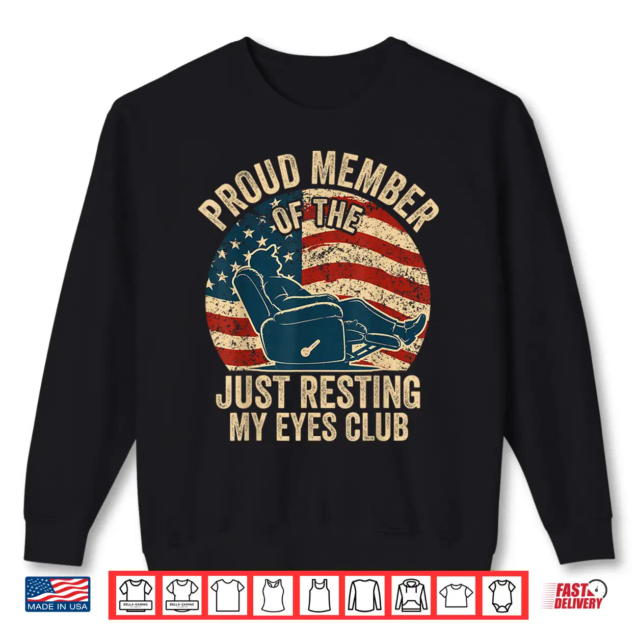 Proud Member Of The Just Resting My Eyes Club Father’S Day Shirt Proud Member Of The Just Resting My Eyes Club Father’S Day Shirt