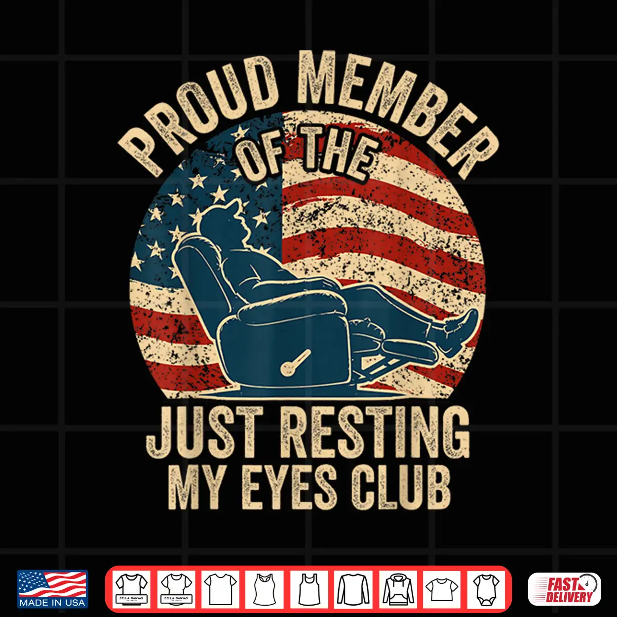 Proud Member Of The Just Resting My Eyes Club Father’S Day Shirt Proud Member Of The Just Resting My Eyes Club Father’S Day Shirt