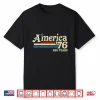 America 76 Retro 250 Years 1776 2026 250Th Anniversary Usa Shirt
