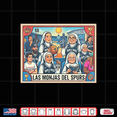 Design Las Monjas Del Spurs San Antonio Spurs Shirt