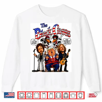 Sweatshirt The Black Crowes Dump On Trump Shirt