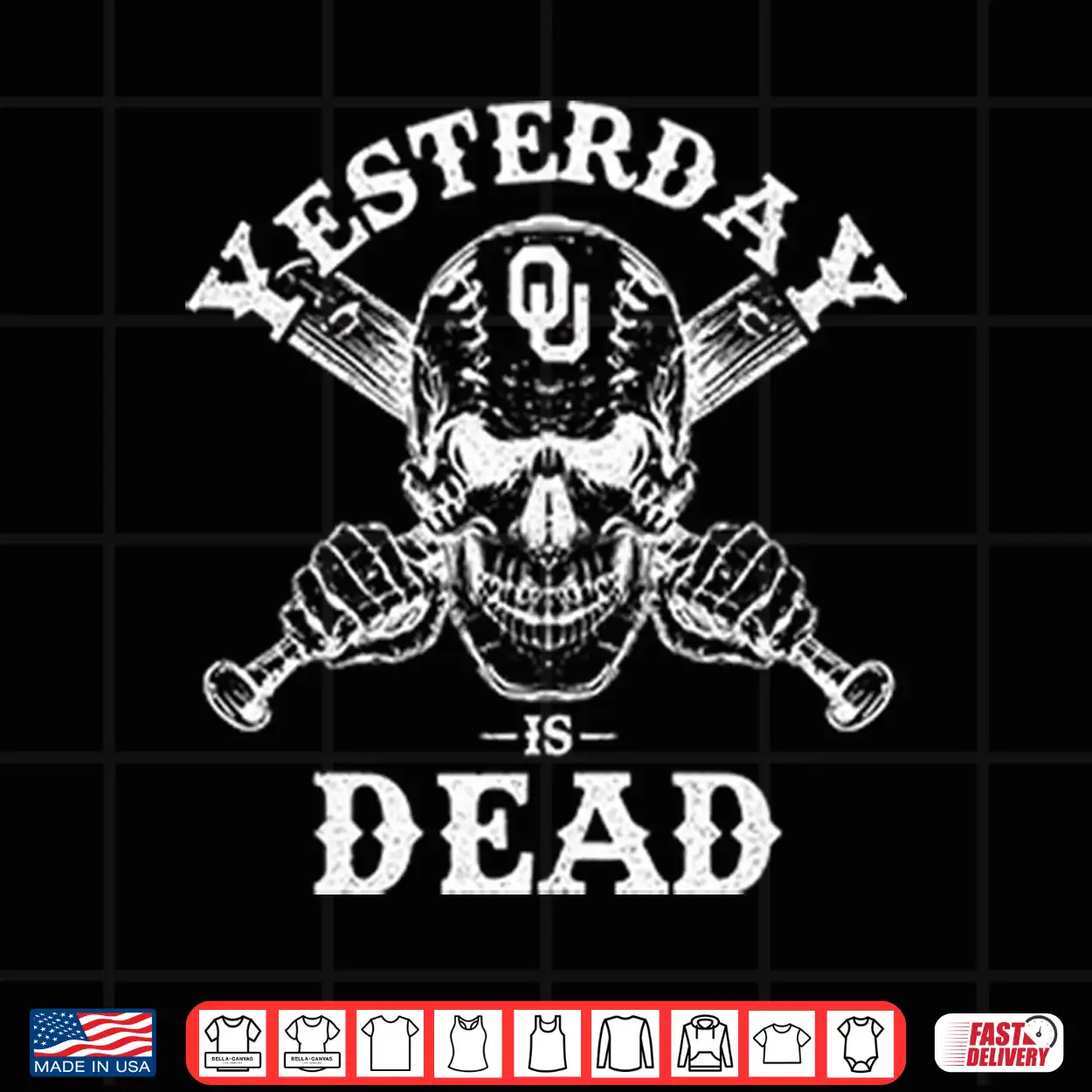 Yesterday Is Dead Oklahoma Sooners Shirt Yesterday Is Dead Oklahoma Sooners Shirt