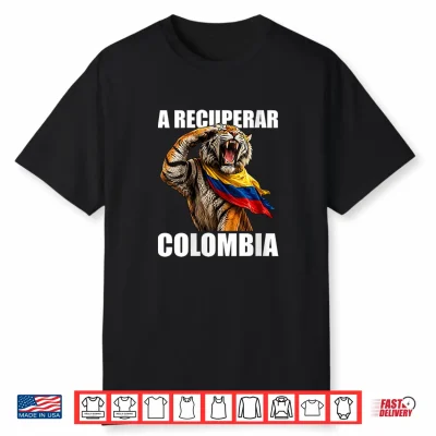 Abelardo Presidente 2026 Colombian Flag Firme Por La Patria Shirt