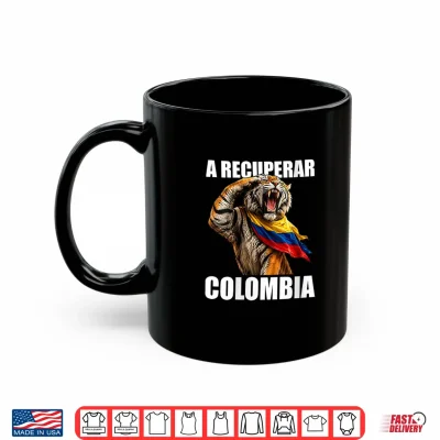 Mug Abelardo Presidente 2026 Colombian Flag Firme por la Patria Shirt
