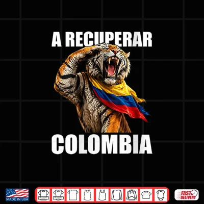 Design Abelardo Presidente 2026 Colombian Flag Firme por la Patria Shirt