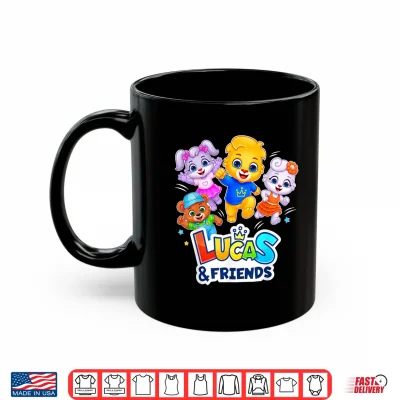 Mug Kids Favorite Cartoon Characters Lucas Friends Official Shirt