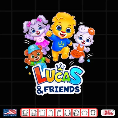 Design Kids Favorite Cartoon Characters Lucas Friends Official Shirt