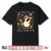 Off To Yell Good Eye Funny Baseball Mom Silly Goose Game Day Shirt