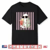 Pink Striped Cute Ghost Summer Fruit Juice Hawaii Summerween Shirt