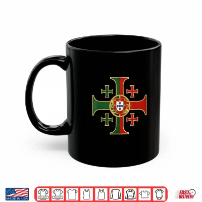 Mug Portuguese Jerusalem Cross Catholic Portugal Shirt