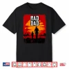 Rad Dad Father And Son Western Sunset Graphic Shirt