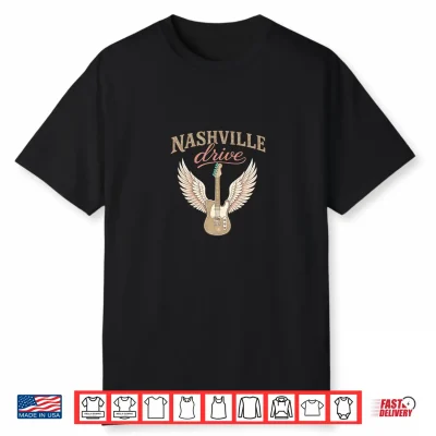 Guitar With Wings Shirt