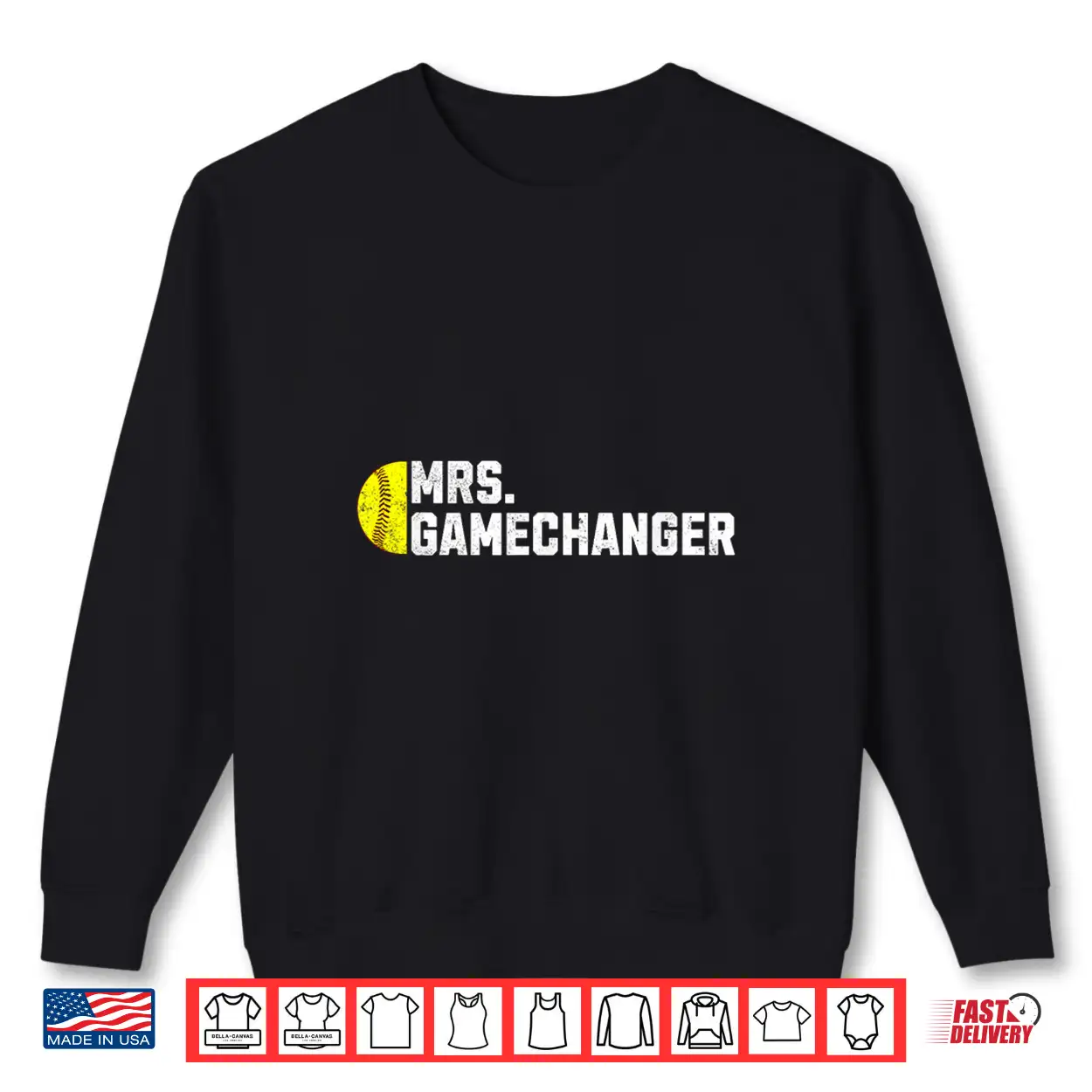 Mrs. Gamechanger Softball Scorekeeper Love Shirt Mrs. Gamechanger Softball Scorekeeper Love Shirt