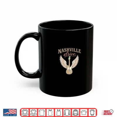 Mug Guitar with Wings Shirt