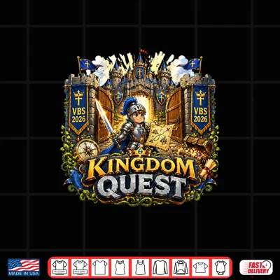 Design Kingdom Quest VBS 2026 The Kingdom of God Christian Shirt
