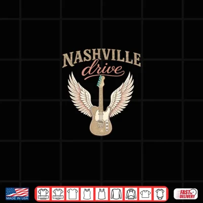 Design Guitar with Wings Shirt