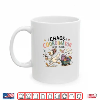 Mug Chaos Coordinator is On The Way Sped Teacher Goose Shirt