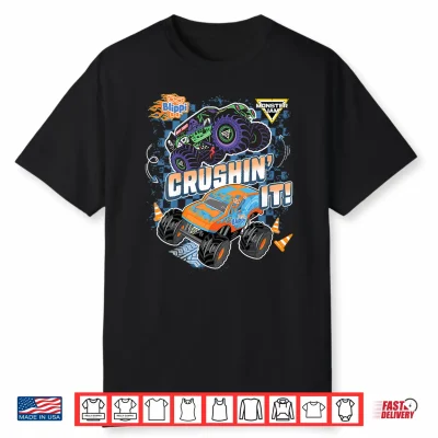 Kids Blippi Grave Digger Crushin’ It Shirt