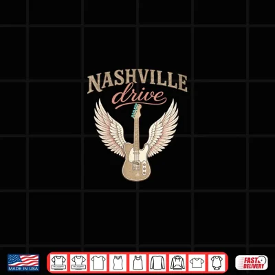 Guitar With Wings Logo Shirt 4 Design Guitar with Wings Logo Shirt