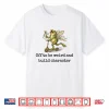 Off To Be Weird And Build Character Fairy Frog Scooter Shirt