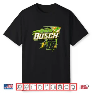 Brexton Busch 18B Racing Dinosaur Shirt