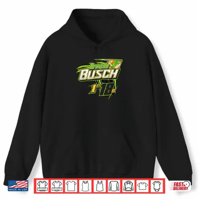 Hoodie Brexton Busch 18B Racing Dinosaur Shirt