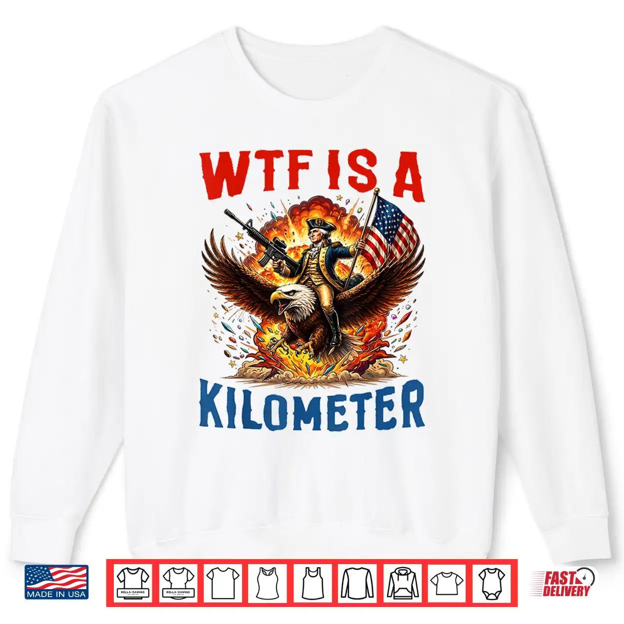 4Th Of July Wtf Kilometer Eagle Patriot Men Women Shirt 4Th Of July Wtf Kilometer Eagle Patriot Men Women Shirt