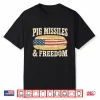 Pig Missiles And Freedom 4Th Of July Patriotic Hotdog Shirt