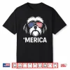 Shih Tzu Dog ‘Merica Patriotic 4Th Of July American Flag Shirt