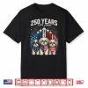250 Years America Shih Tzu Patriotic Usa Freedom 4Th Of July Shirt