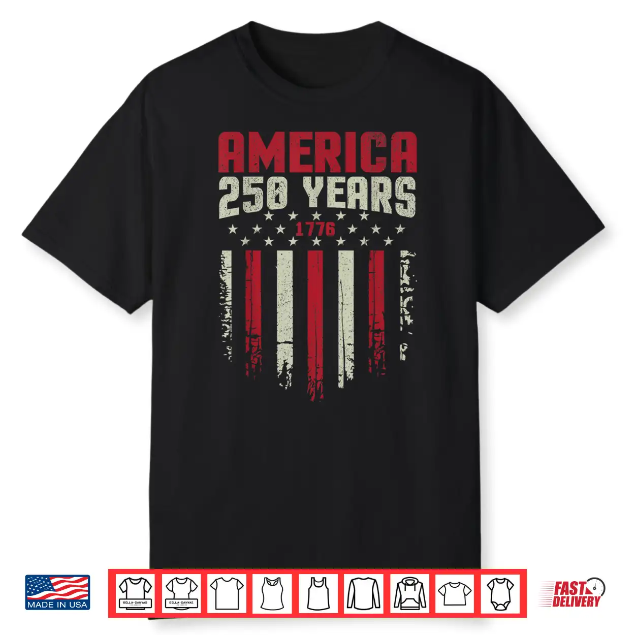 America Retro 250 Years 250Th Anniversary Usa Shirt 1776 Shirt America Retro 250 Years 250Th Anniversary Usa Shirt 1776 Shirt