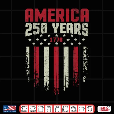 America Retro 250 Years 250Th Anniversary Usa Shirt 1776 Shirt 4 Design America Retro 250 Years 250th Anniversary USA Shirt 1776 Shirt