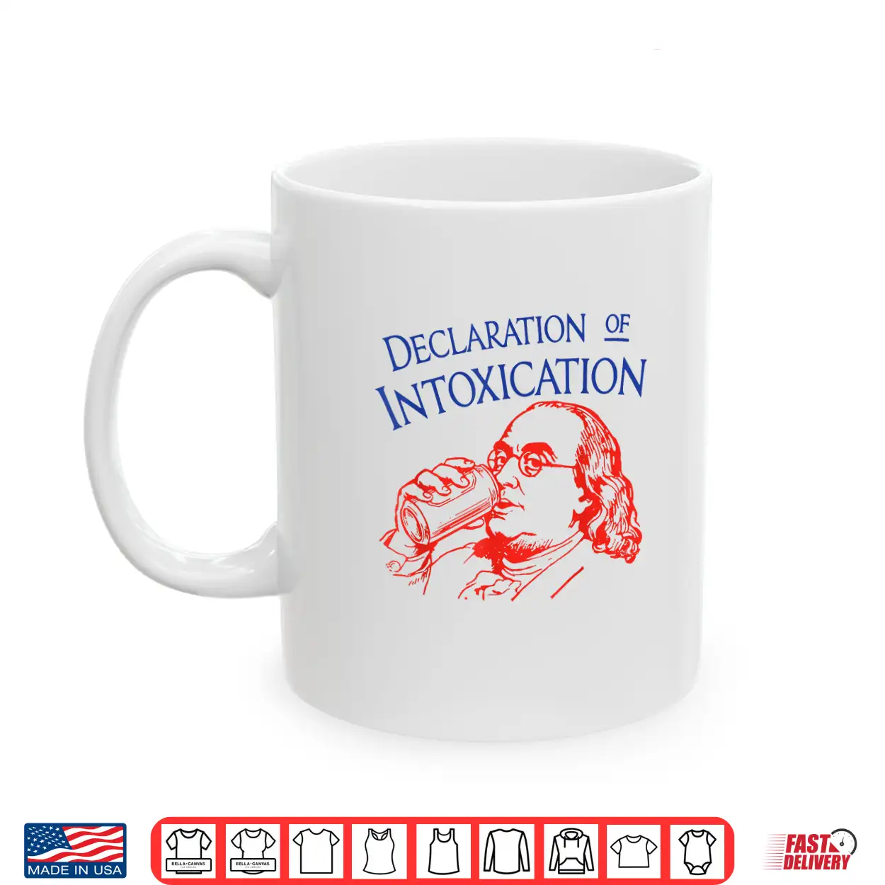 Funny Ben Declaration Of Intoxication 4Th July Shirt Funny Ben Declaration Of Intoxication 4Th July Shirt