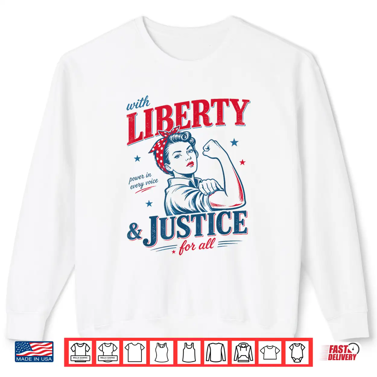 Liberty And Justice For All 4Th Of July Patriotic Women Shirt Liberty And Justice For All 4Th Of July Patriotic Women Shirt