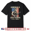 Lincoln Guitar America 250 250Th Anniversary 4Th Of July Shirt