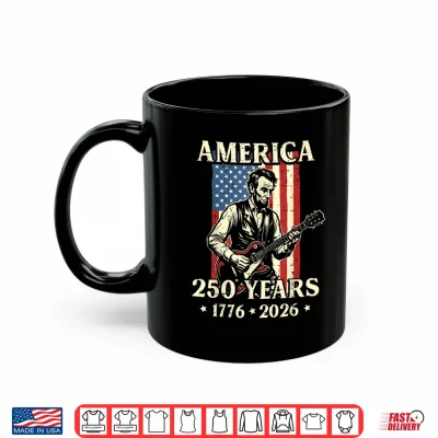 Lincoln Guitar America 250 250Th Anniversary 4Th Of July Shirt 3 Mug Lincoln Guitar America 250 250th Anniversary 4th of July Shirt