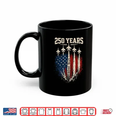Mug 250 Anniversary USA Patriotic 250 Years American 4th of July Shirt