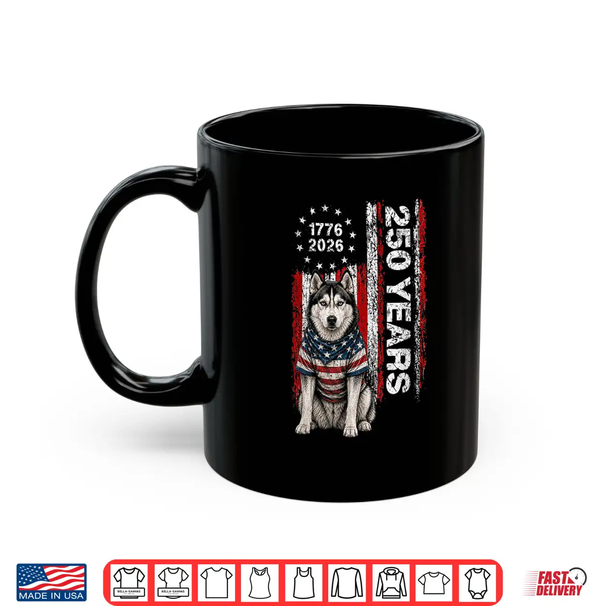 250 Years America Siberian Husky Patriotic Usa 4Th Of July Shirt 250 Years America Siberian Husky Patriotic Usa 4Th Of July Shirt