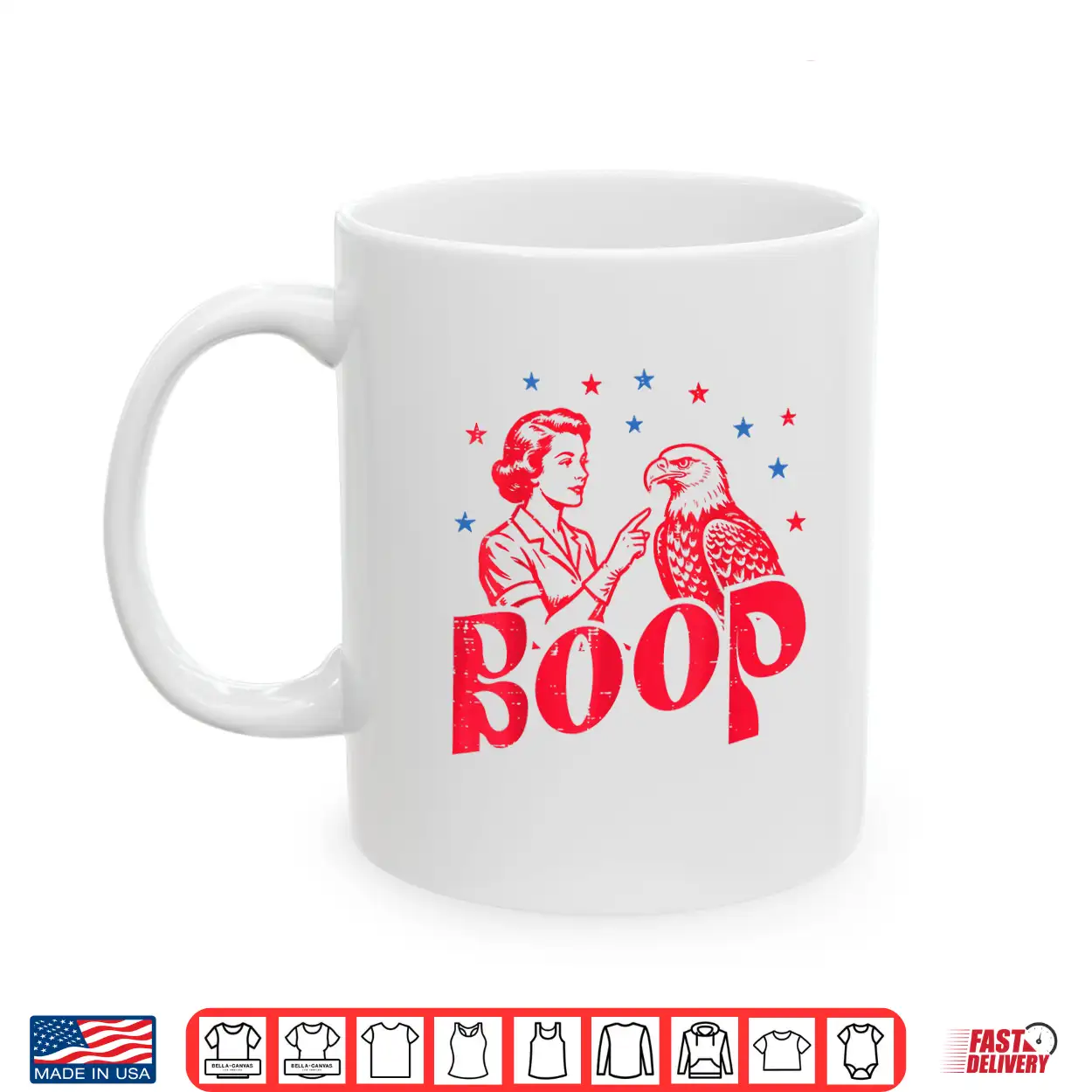 4Th Of July Boop Woman Bald Eagle Funny Patriotic Women Men Shirt 4Th Of July Boop Woman Bald Eagle Funny Patriotic Women Men Shirt