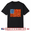 American Flag Poppy Flowers 4Th Of July Patriotic Men Women Shirt