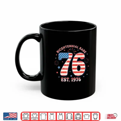 Bicentennial Babe Est 1976 Us Flag 4Th Of July 50Th Birthday Shirt 3 Mug Bicentennial Babe Est 1976 US Flag 4th of July 50th Birthday Shirt