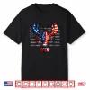 Crawfish American Flag Patriotic Seafood Lobster 4Th Of July Shirt