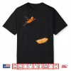 Hot Dogs Jumping Into Bun Sausage Bbq High Dive 4Th Of July Shirt