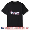 Patriotic Dental Tooth Squad Funny 4Th Of July For Women Men Shirt