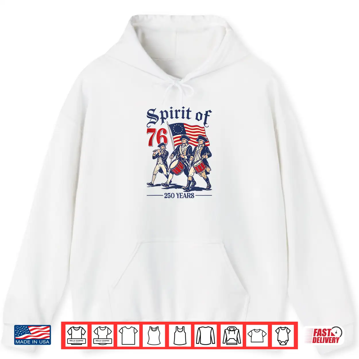 Retro Spirit Of 76 250 Years Us Semiquincentennial Patriotic Shirt Retro Spirit Of 76 250 Years Us Semiquincentennial Patriotic Shirt