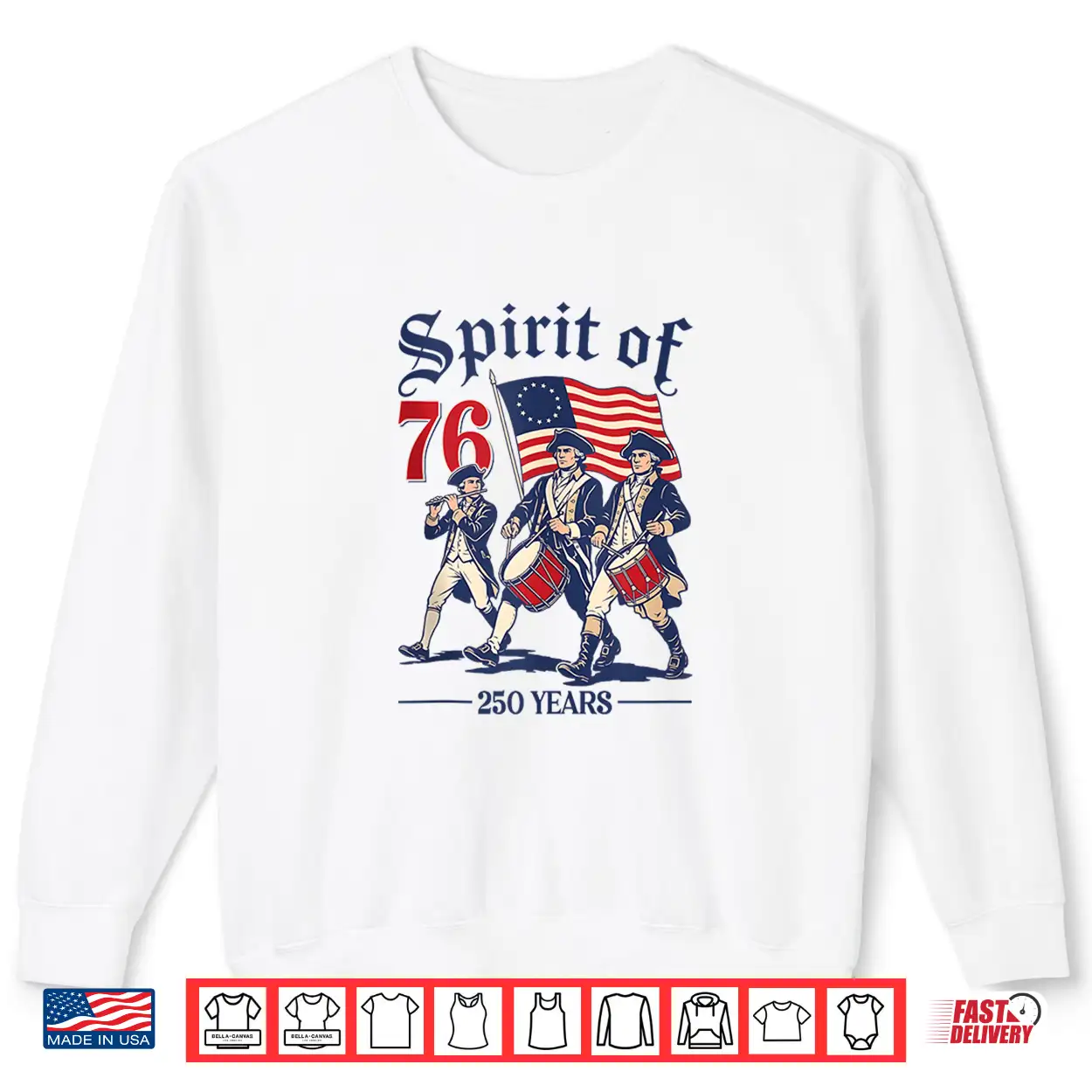 Retro Spirit Of 76 250 Years Us Semiquincentennial Patriotic Shirt Retro Spirit Of 76 250 Years Us Semiquincentennial Patriotic Shirt