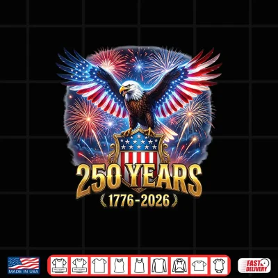 Design 250 Anniversary USA 250th Years 4th July Independence Day Shirt