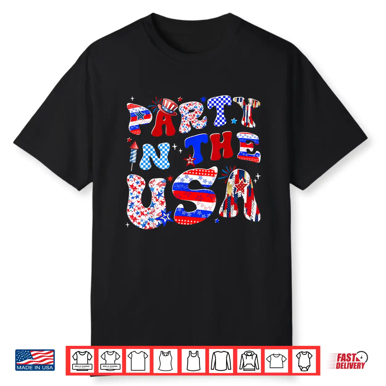 4Th Of July Party In The Usa Men Women Kid Shirt 4Th Of July Party In The Usa Men Women Kid Shirt